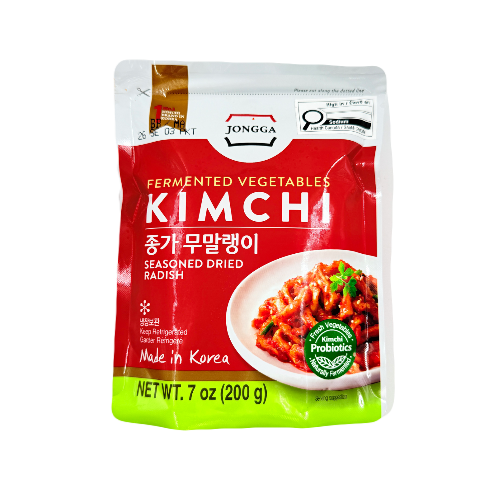 DRIED RADISH KIMCHI (200g*10) 무말랭이